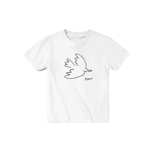 Pablo Picasso Dove Of Peace 1949 Artwork T-Shirt by Art-O-Rama Shop