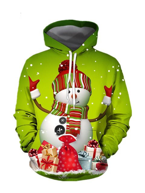 Funny 3D Unisex Christmas Sweater Pullover Lovers Clothing by Vimost Sports